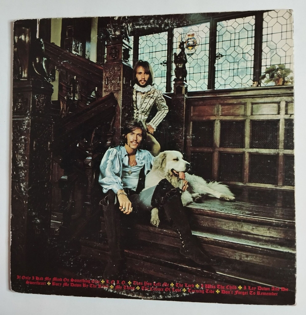 Винтажная виниловая пластинка LP Bee Gees Cucumber Castle (USA 1970)