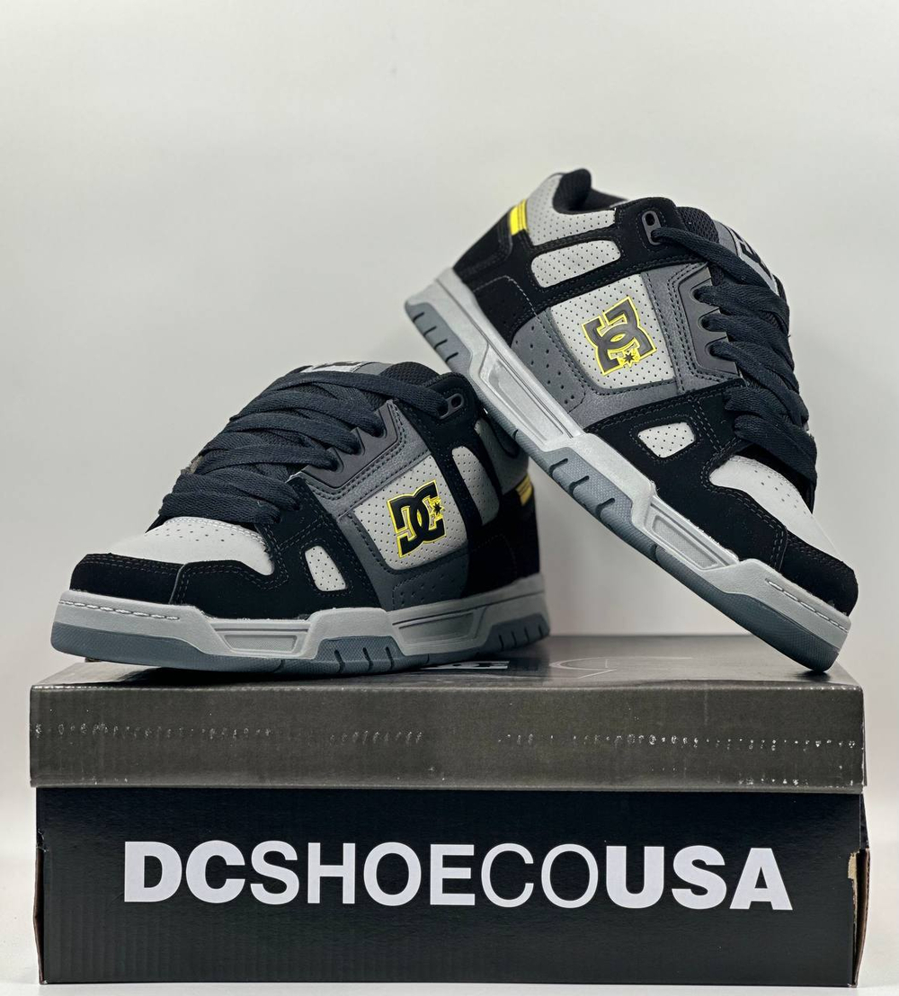 Кроссовки DC SHOES #A160 (черн.-сер.)