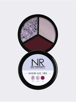 NR Solid Gel Mix Твердые гель-лаки Palette 06