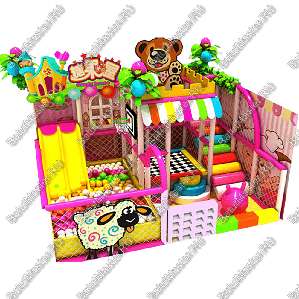 Детский игровой лабиринт «Плюшевый Мир»