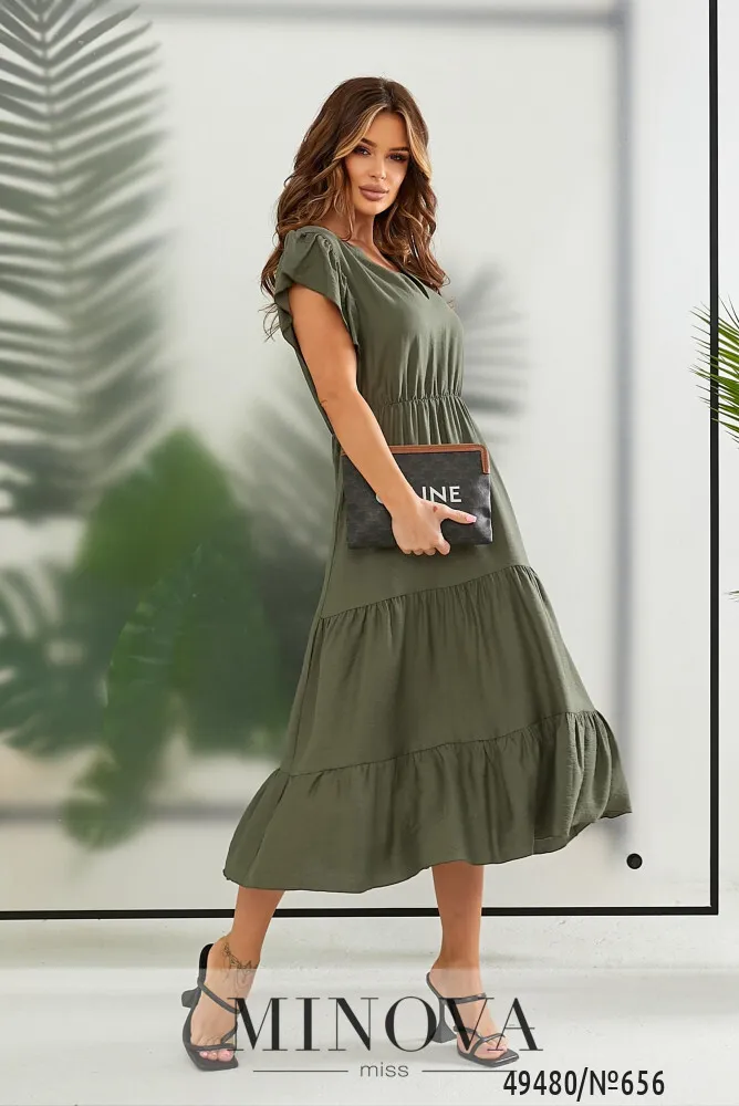 Платье 656-хаки Minova