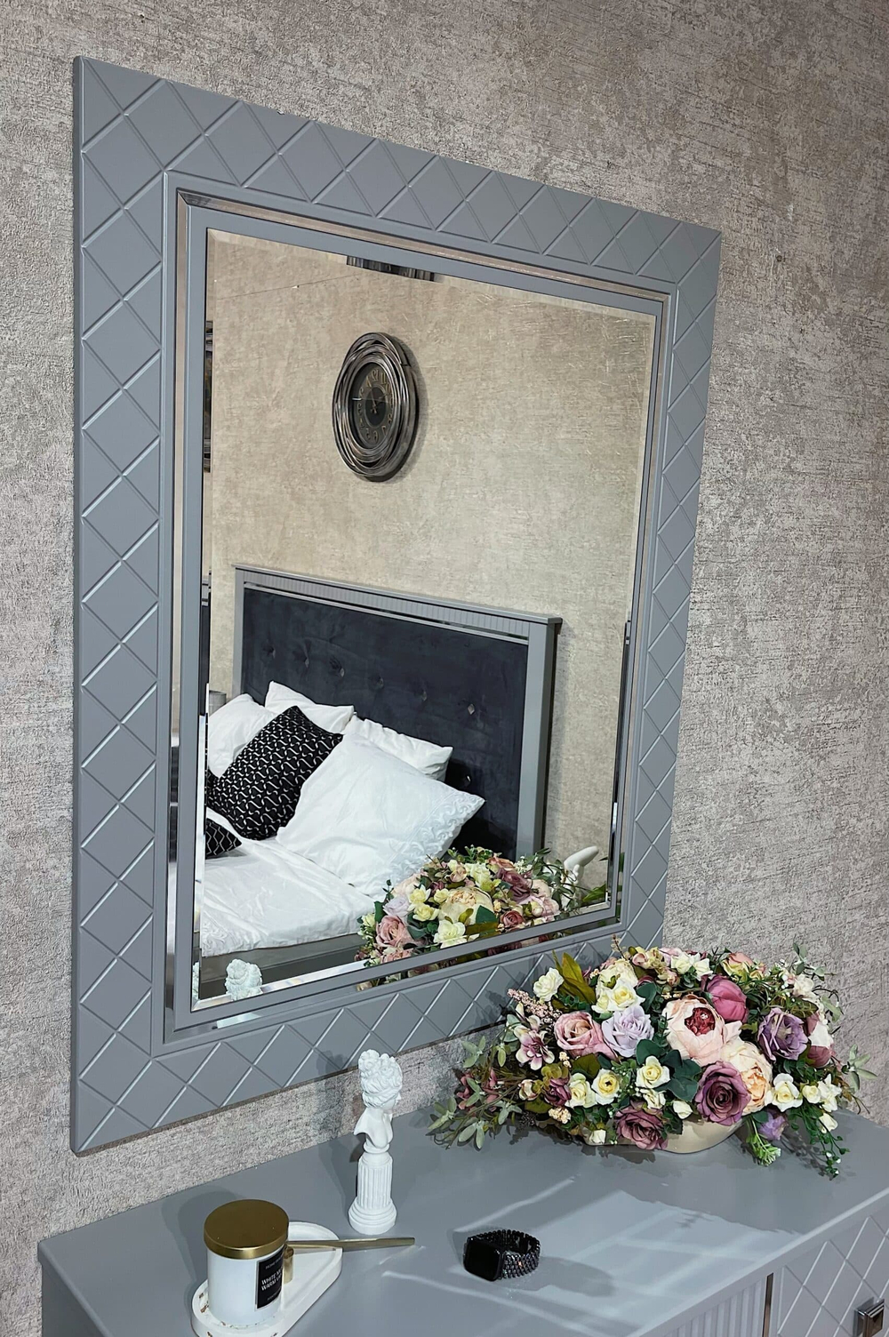 Коллекция "Лаура" Серая серебро