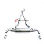 Спортивная выхлопная система с заслонками для BMW 8 Series 840 G14 G15 G16 3.0 2018+ БМВ