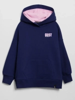 Костюм для девочки, толстовка и леггинсы, синий