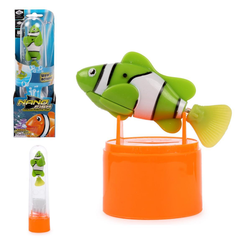 Игрушка на бат. Рыбка, коробка