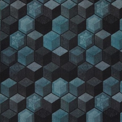 Велюровая дорожка «Соты зеленые»