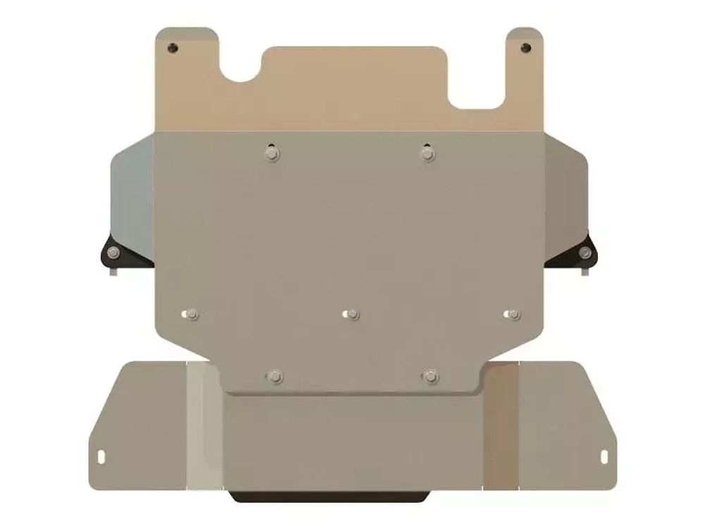 Защита КПП и РК Sheriff для Nissan Patrol V (Y61) 2000-2010 арт.15.1126