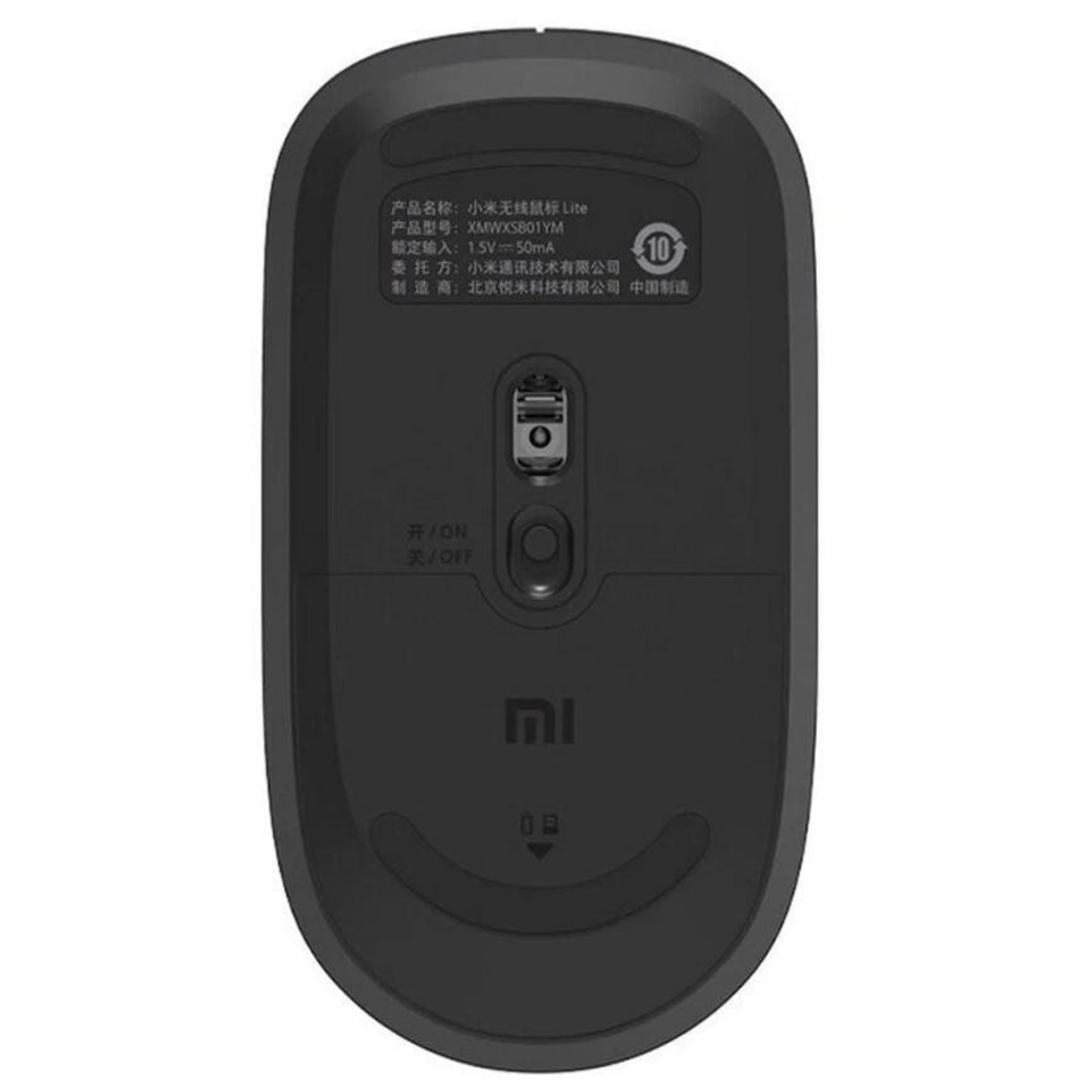 Беспроводная мышь Xiaomi Wireless Mouse Lite (версия Global), Чёрный