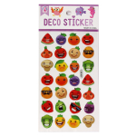 Наклейки детские, выпуклые 20*10см, ассорти, С-40686