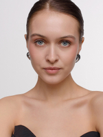 Серьги "Bean" Silver