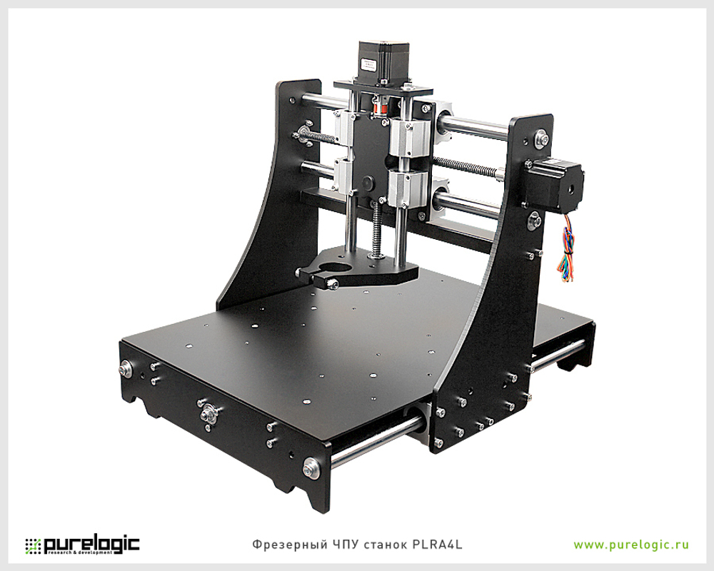 Фрезерно-гравировальный станок с ЧПУ Hobby PLRA4L