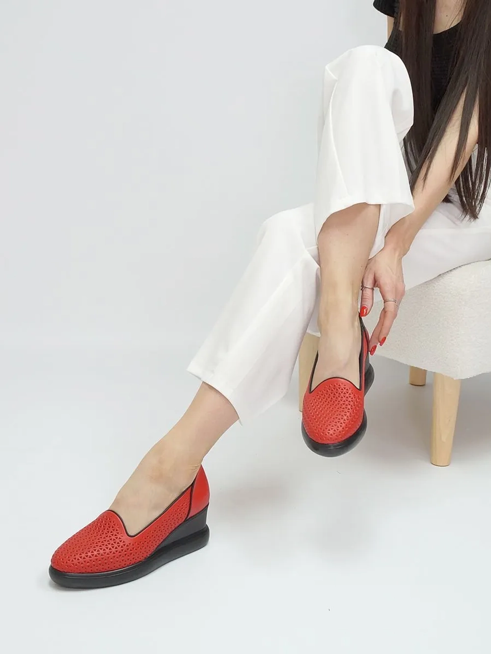 Туфли женские летние натуральная кожа