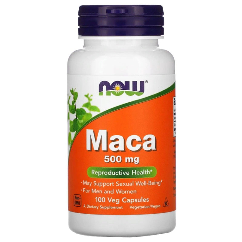 NOW Maca 500 мг. (100 капс.)