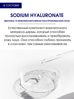 Увлажняющая сыворотка с гиалуроновой кислотой ROLEN HYALURONIC 30 ml