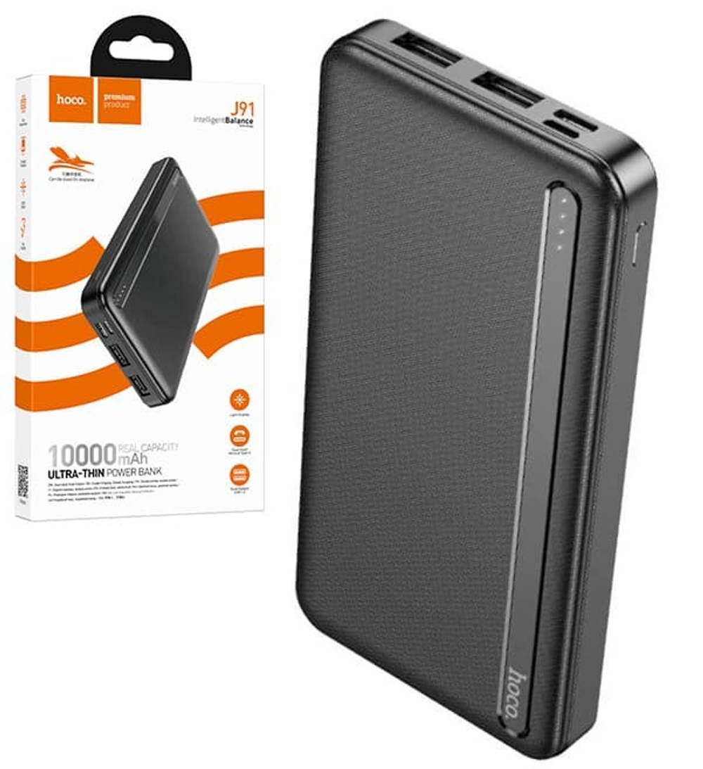 Портативный аккумулятор HOCO J91 10000 mAh (черный)