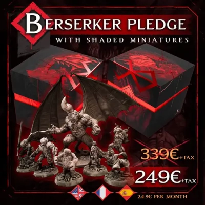 [Предзаказ] Berserker Pledge with Shaded Miniatures