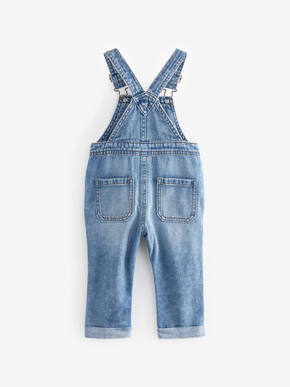 Комбинезон джинсовый для мальчика Next N30-477, Голубой