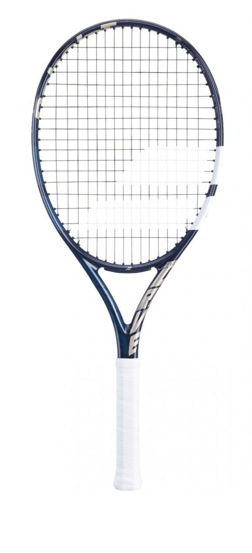 Теннисная ракетка Babolat Evo Drive 115 Wimbledon - белая/серая/зеленая