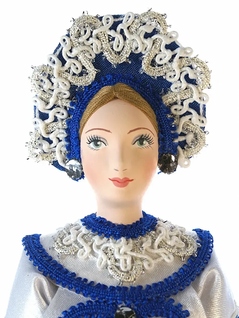 Кукла коллекционная Снегурочка Гжель