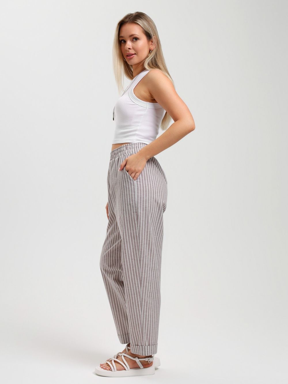 Брюки Летний день-1 Виотекс БЕЖЕВЫЙ