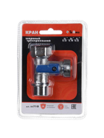 Шаровой кран Terma 3-проходной 1/2 на 3/4 на 1/2 н/н/в 33710