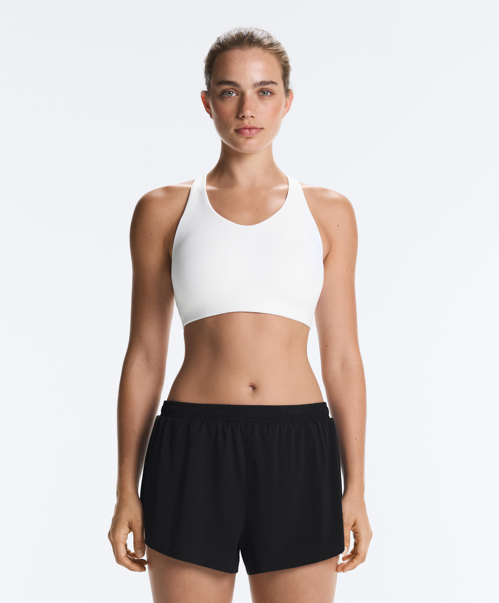 Oysho Кроп-топ Compressive, белый