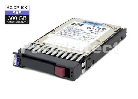 Жесткий диск HPE 507119-006 HP 300-GB 6G 10K 2.5 DP SAS