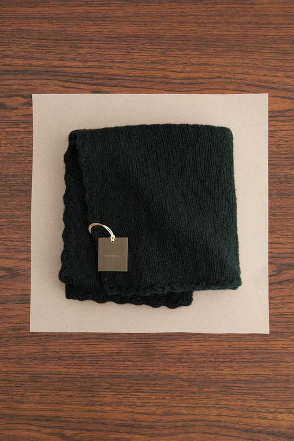 ZARA TIMELESS - ШЕРСТЯНОЙ ПЛЕД, ЧЕРНЫЙ