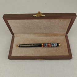 Ручка Parker с ручной росписью Палех "Юрий Гагарин"