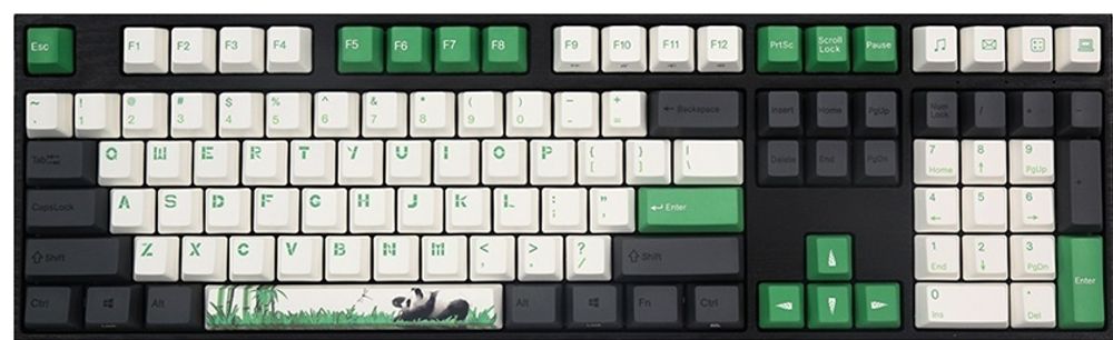 Клавиатура VARMILO VEA108 Panda R2 Cherry Mx Blue зеленый