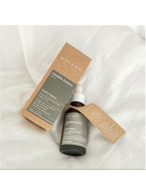 Mary&May Centella Asiatica Serum успокаивающая сыворотка с 95% центеллы азиатской