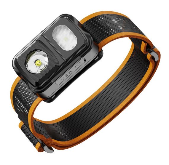 Налобный фонарь Skywoods Dragon Plus 550 люмен, 7 режимов, влагозащищенный