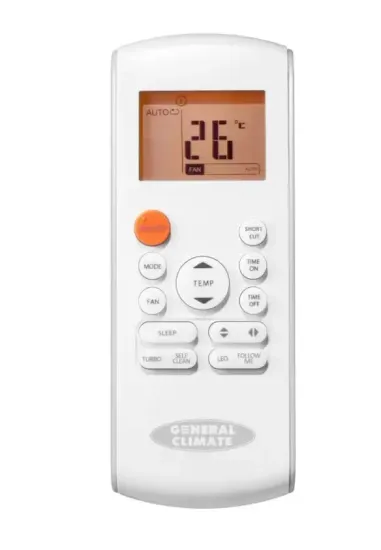 Сплит-система General Climate GC-RE09HR/GU-RE09H Pulsar Inverter