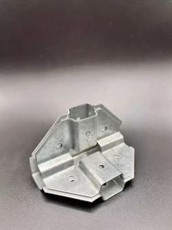 Крепеж теплиц угловой внутренний 20х20мм 4х-сторонний, подходит для теплицы и стеллажа, 8 пар- толщина металла 1.2мм