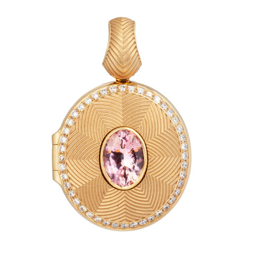 Подвеска с Турмалином и Бриллиантами, P0084-1/6