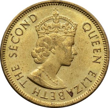 10 центов 1971-1980 Гонконг