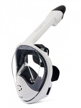 Маска полнолицевая Sargan Планета океан 2.0 белый/черный