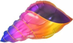 Шар (26""/66 см) Фигура, Морская ракушка, Градиент, 1 шт. Б238