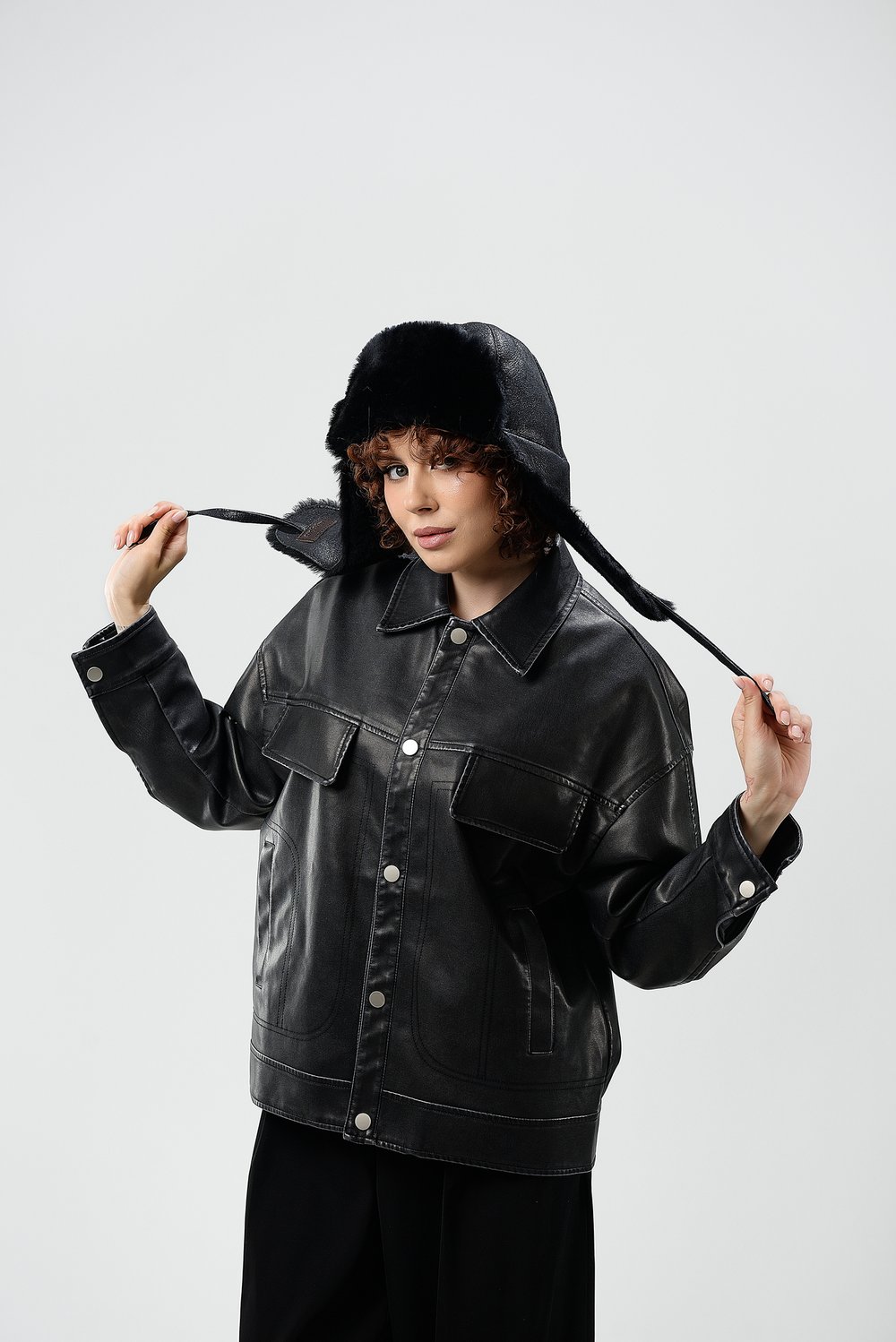 Меховая шапка