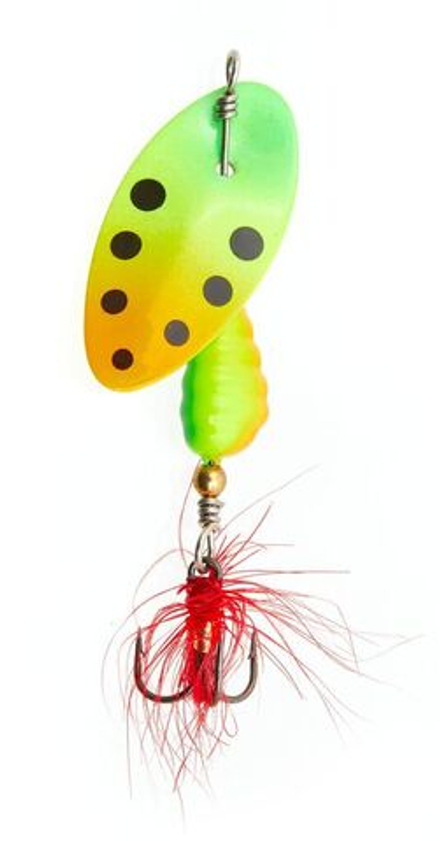 Блесна вращ. Lucky John EXCENTRIC IN-LINE 02.5г 004  в блистере