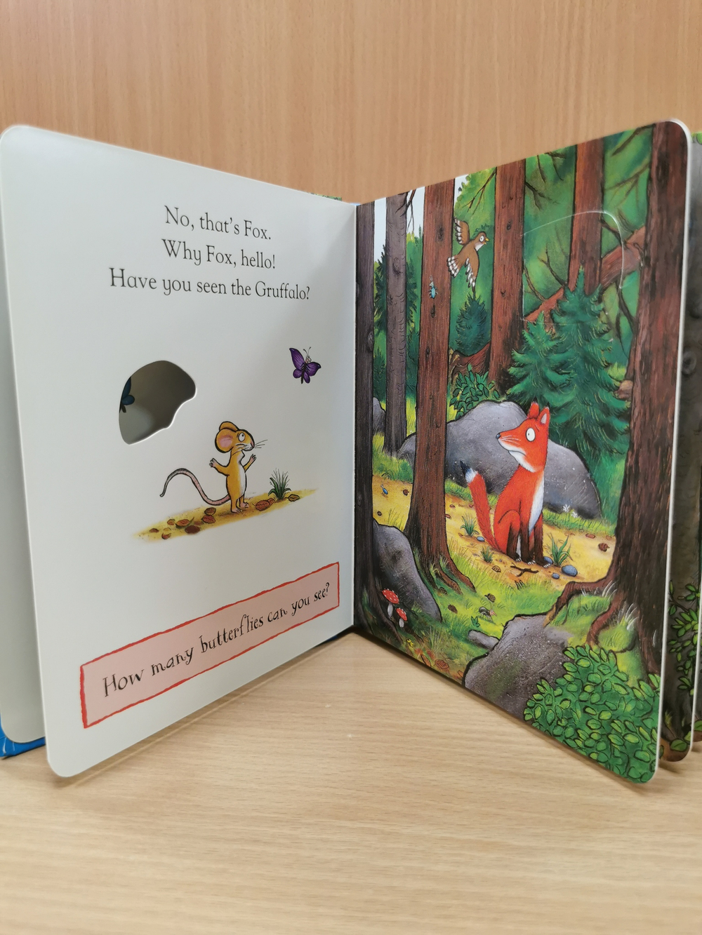 Have You Seen the Gruffalo?: With peep-through holes and flaps to lift!