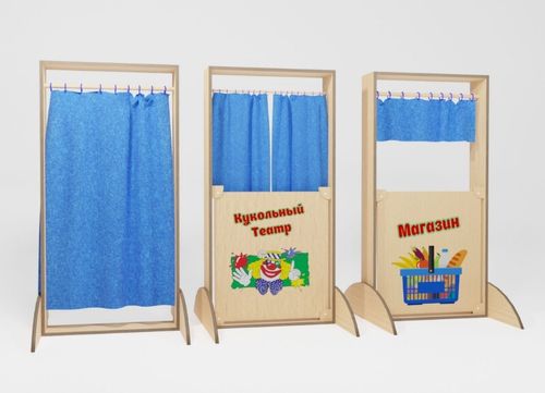 Набор тактильно-развивающих ширм №1