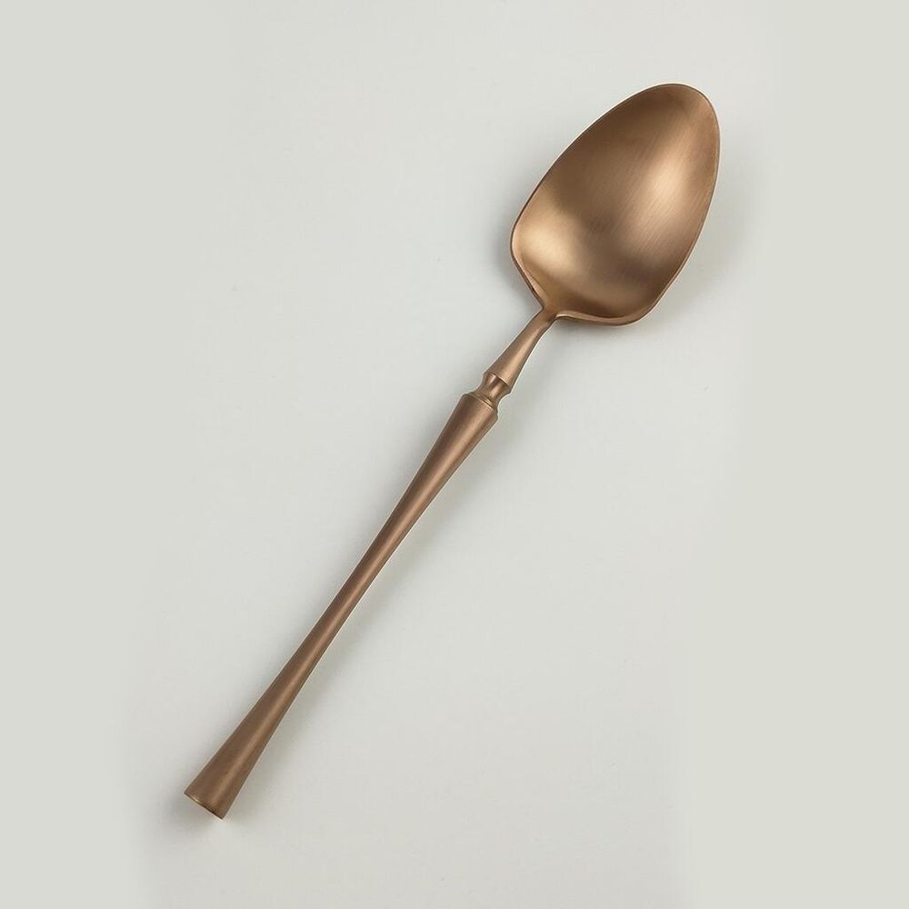 Ложка чайная 15 см матовая медь PVD 1920-Copper P.L. [12]