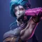 Jinx with gun - Arcane