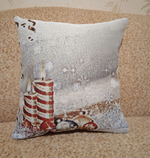 Набор декоративных гобеленовых чехлов Мерцание 38*38 4 шт