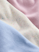 Брюки спортивные широкие для девочки Next E53-972, 3 шт., Голубой, Кремовый, Розовый