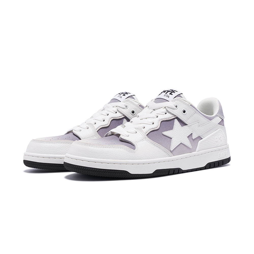 A Bathing Ape Sk8 Sta Leather Sneakers