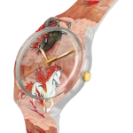 RIDING THE CLOUDS Водонепроницаемость (waterproof) 3 бар Диаметр 41,00 мм Механизм: кварцевый - SWATCH