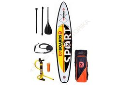 Надувная доска для SUP серфинга D7 Boards Sport 12.6