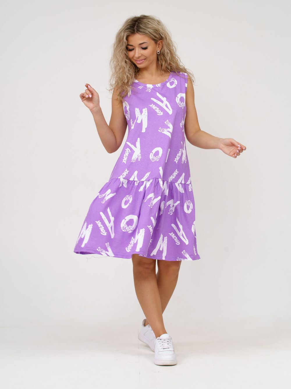 914 Сарафан "Лиловый" SveTekst (Акция)